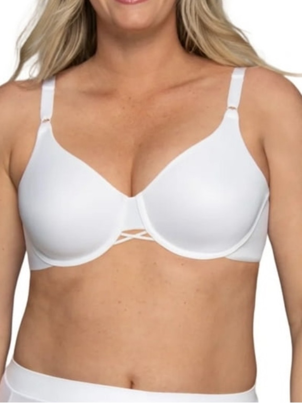 Vanity Fair Radiant Underwire Bra - 2-Ply Back Smoothing Size 38C